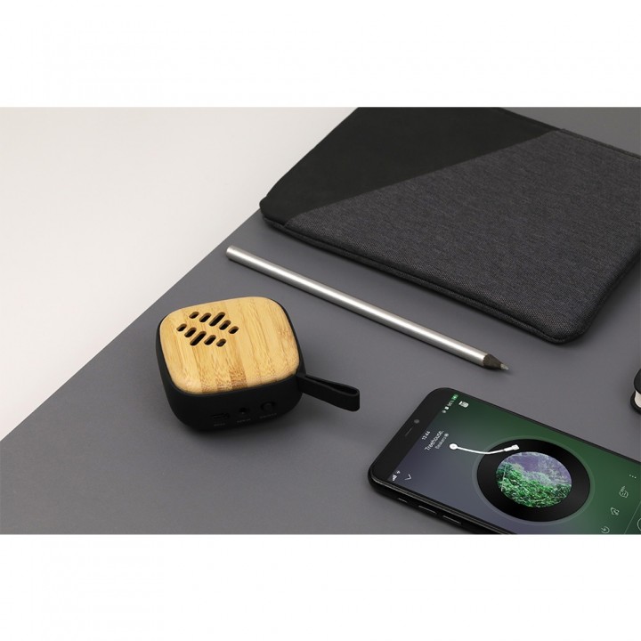 Bluetooth 5.0 Bambu Hoparlör 3W